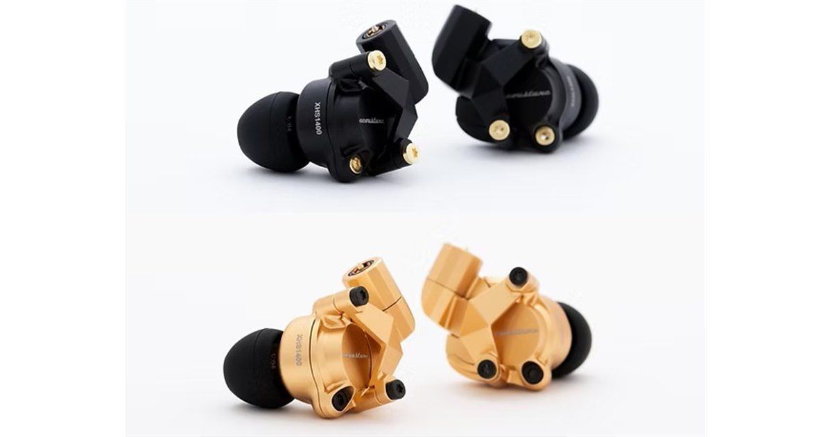 Acoustune XHS1400 Black и Gold: первая модель серии XHS со съёмной системой — фото 2