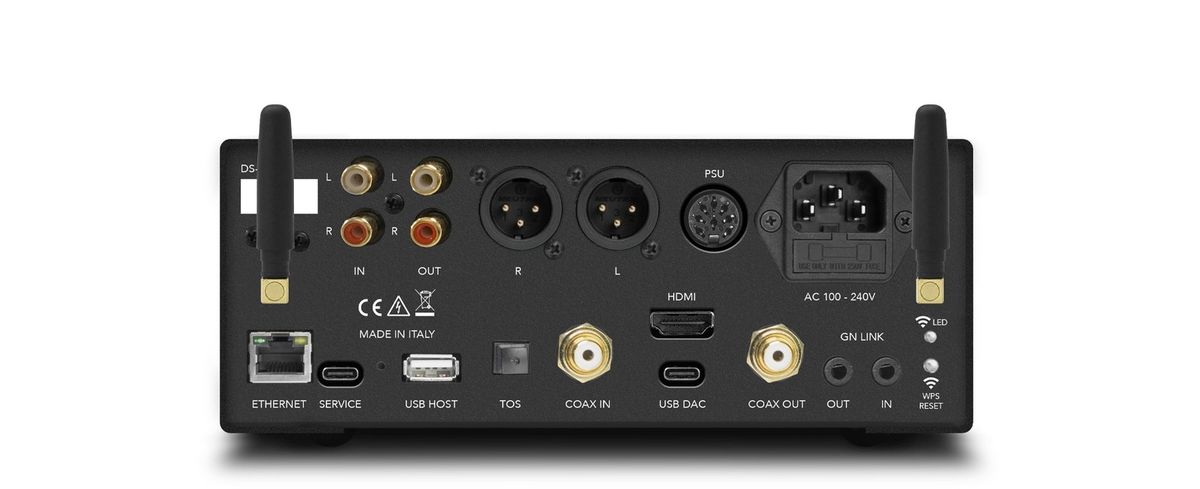 Gold Note DS-5.2: Сеть, форматы и сервисы